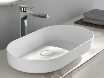 ALBO - Countertop ceramic washbasin by Gruppo Geromin - view 2